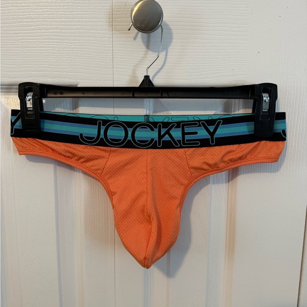 Jockey Men's Bright Orange Thong